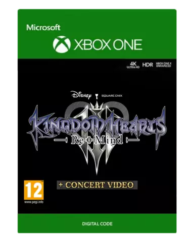Comprar Kingdom Hearts III Re Mind + Video Concierto Xbox One Expansión + Concierto
