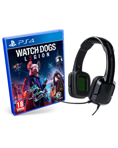 Comprar Watch Dogs Legion + Auriculares Tritton Kunai PS4 Pack Auriculares