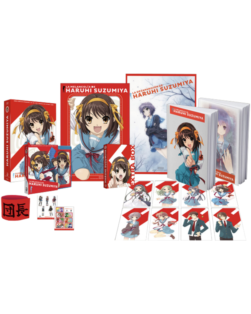 La melancolía de haruhi suzumiya edición coleccionista bluray