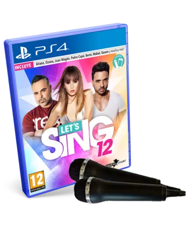 Comprar Lets Sing 12 + 2 Micrófonos PS4 Pack Micrófonos