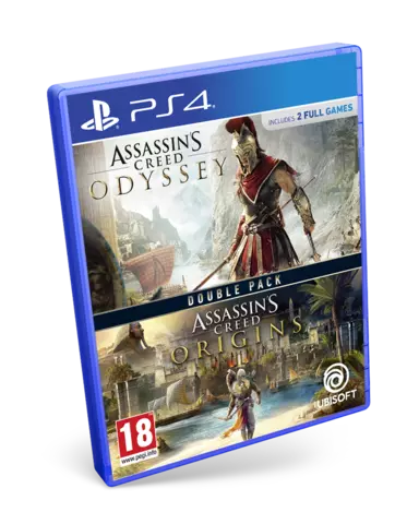 Comprar Assassin's Creed Odyssey + Origins Pack Doble - PS4, Complete Edition