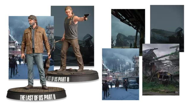 Set B de 2 Postales para Escenario The Last of Us: Parte II