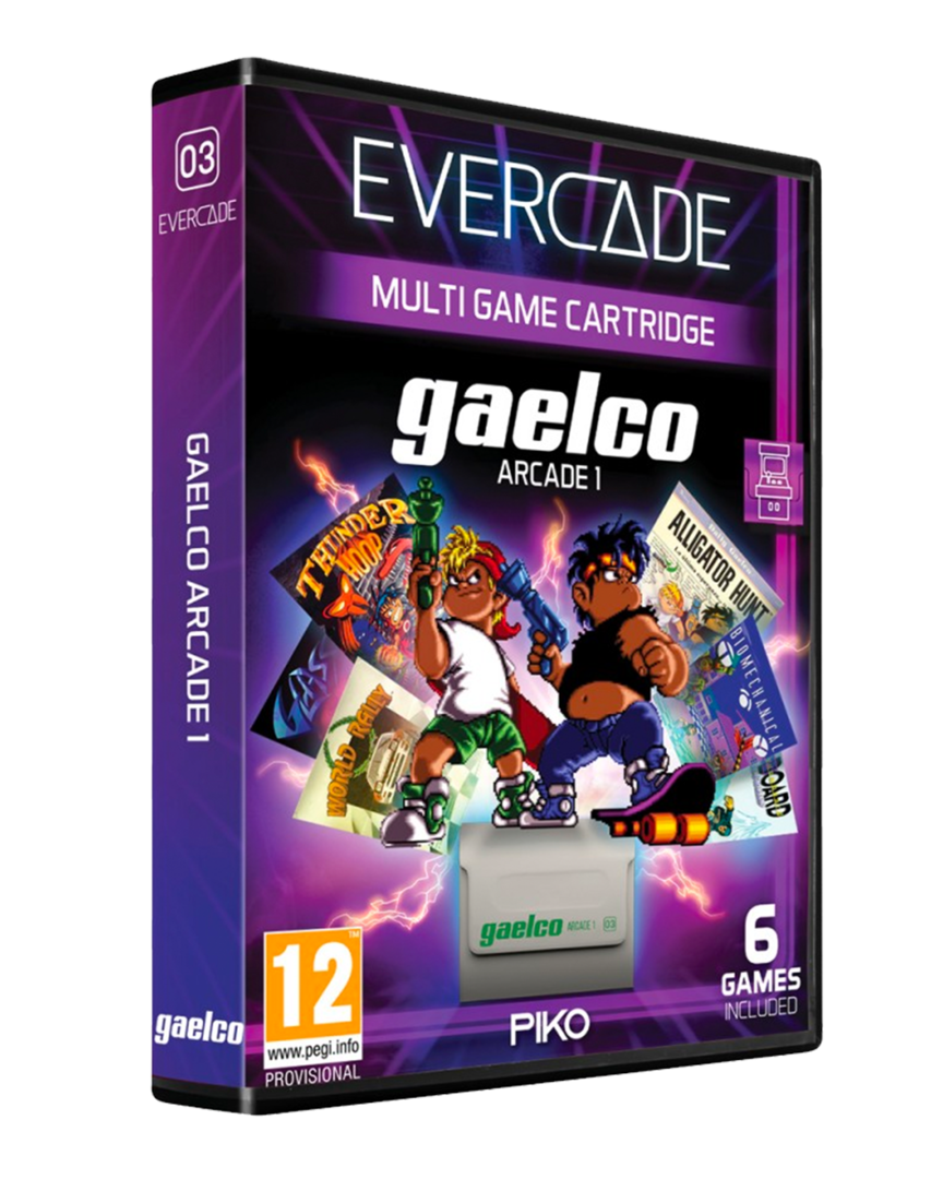 Cartucho blaze evercade  gaelco arcade cartridge 1