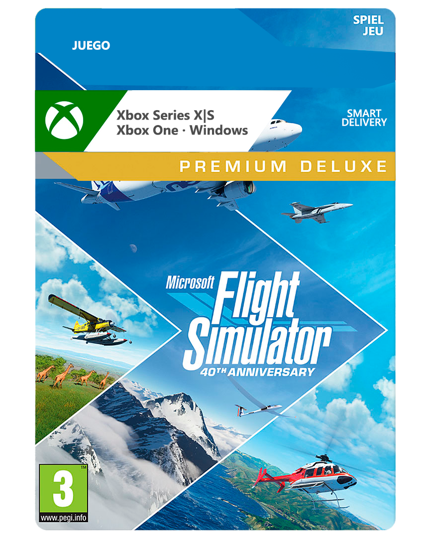 Flight simulator 40º aniversario edición premium deluxe