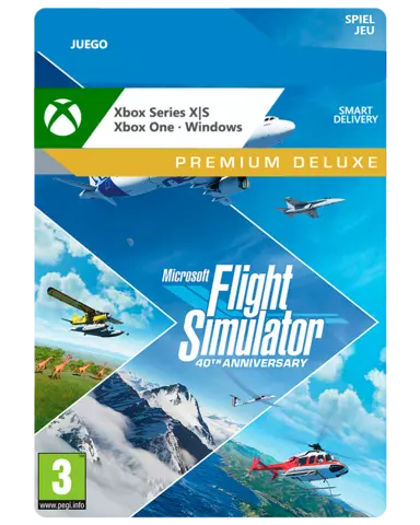 Comprar Flight Simulator 40º Aniversario Edición Premium Deluxe - Xbox Series, Xbox One, 40 Aniversario Premium Deluxe | Digital