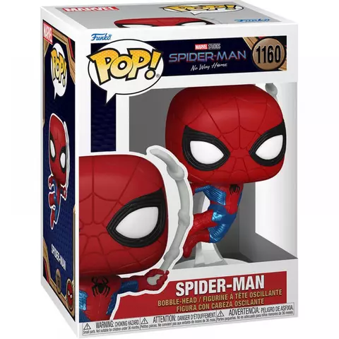 Comprar Figura POP! Traje de Tom Holland Spider-Man: No Way Home Marvel 9cm Figuras de Videojuegos