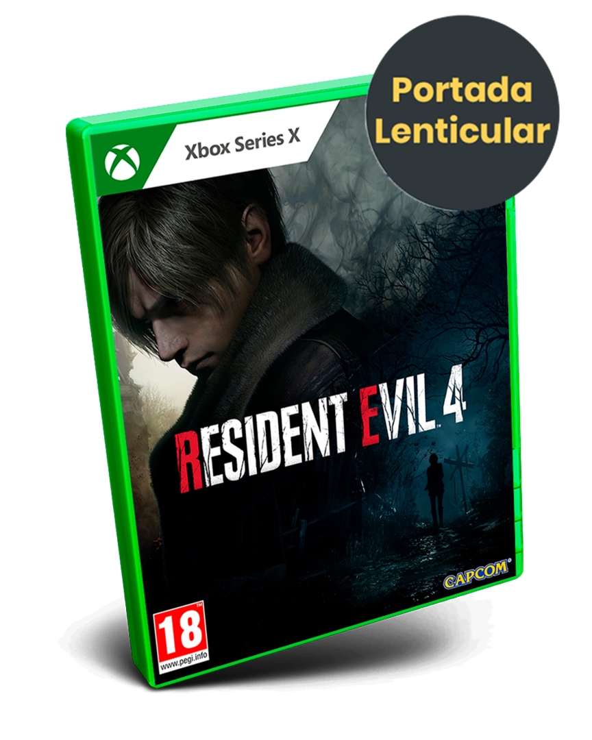 Resident Evil 4 Edición Portada Lenticular