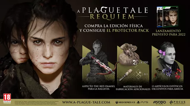 DLC Protector Pack A plague Tale: Requiem - Xbox