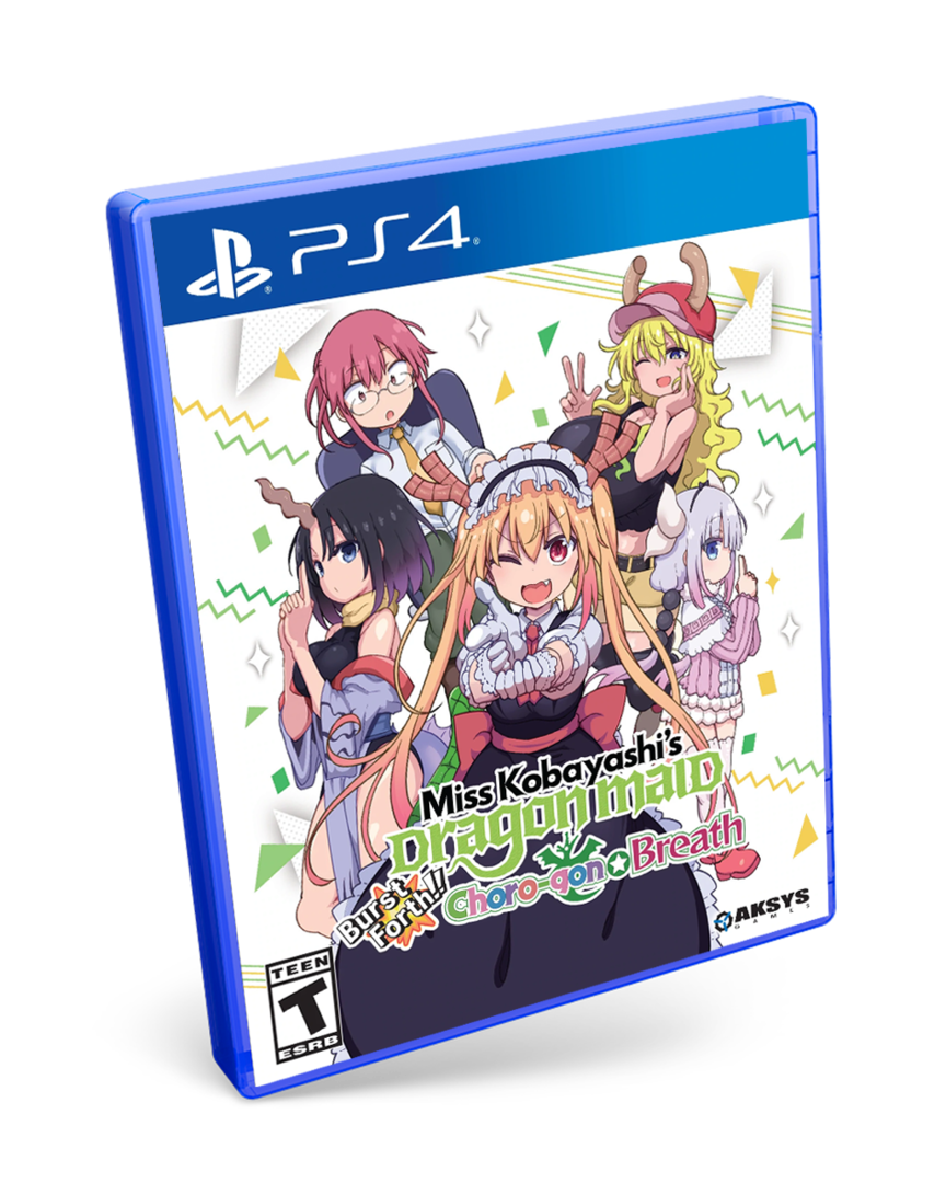 Miss kobayashi's dragon maid: burst forth!!