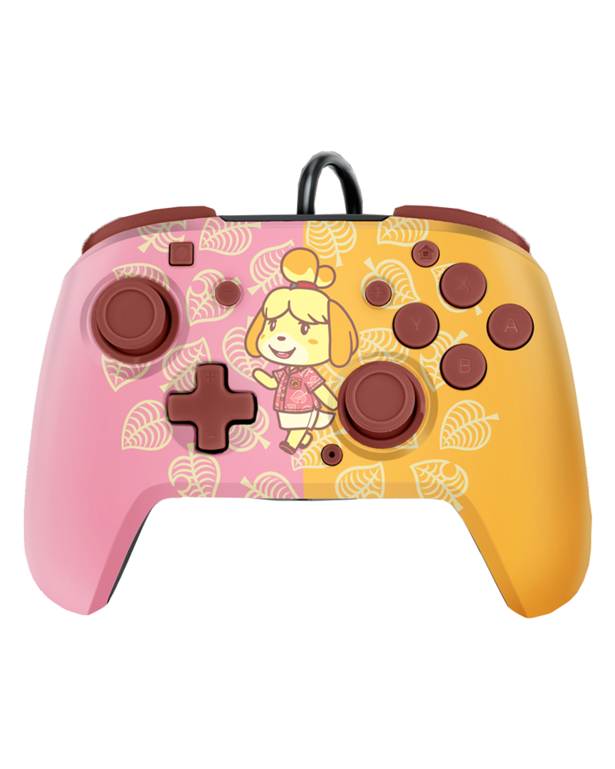 Mando Canela Faceoff Deluxe Animal Crossing con Licencia Oficial Nintendo