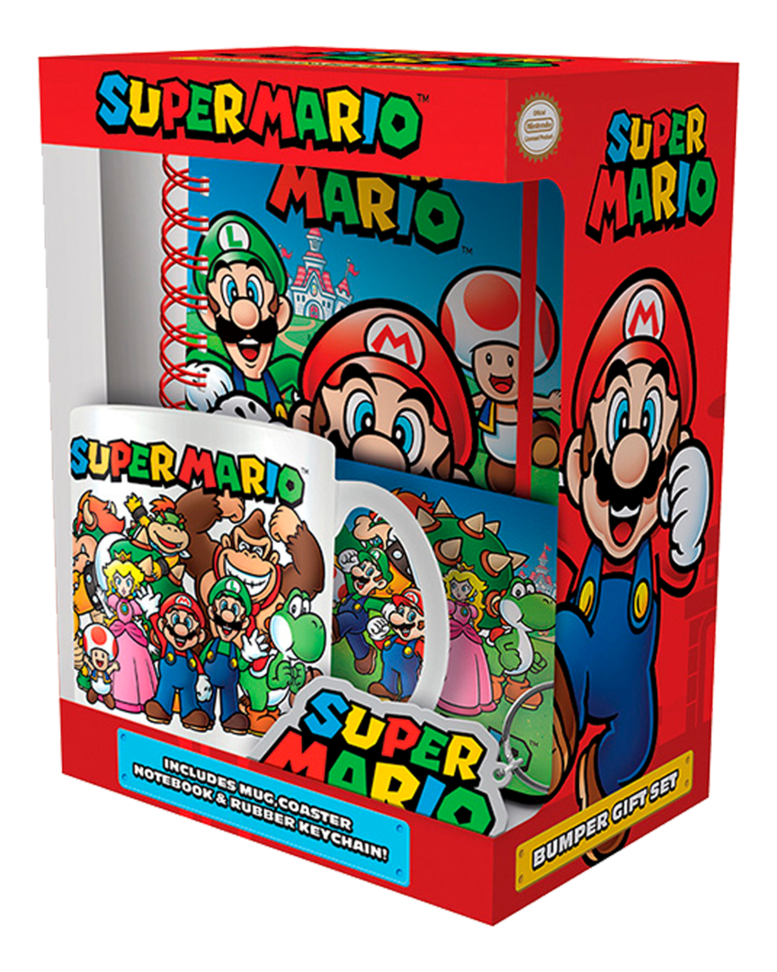 Caja Mega Regalo Super Mario