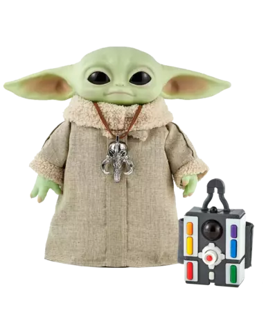 Comprar Peluche Electrónico Baby Yoda + Control Remoto Star Wars: The Mandalorian 28cm - Figura
