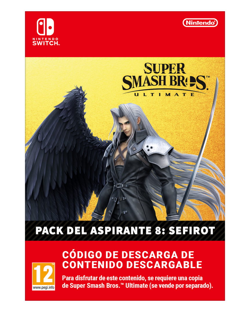 Super smash bros. ultimate - pack del aspirante 8: sephiroth