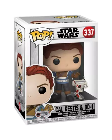 Comprar Figura POP! Cal Kestis + BD-1 Star Wars Jedi: Fallen Order 9 cm Figuras de Videojuegos