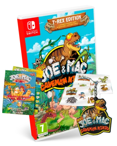 Comprar New Joe And Mac: Caveman Ninja Edición T-Rex - Limitada, PS4, PS5, Switch