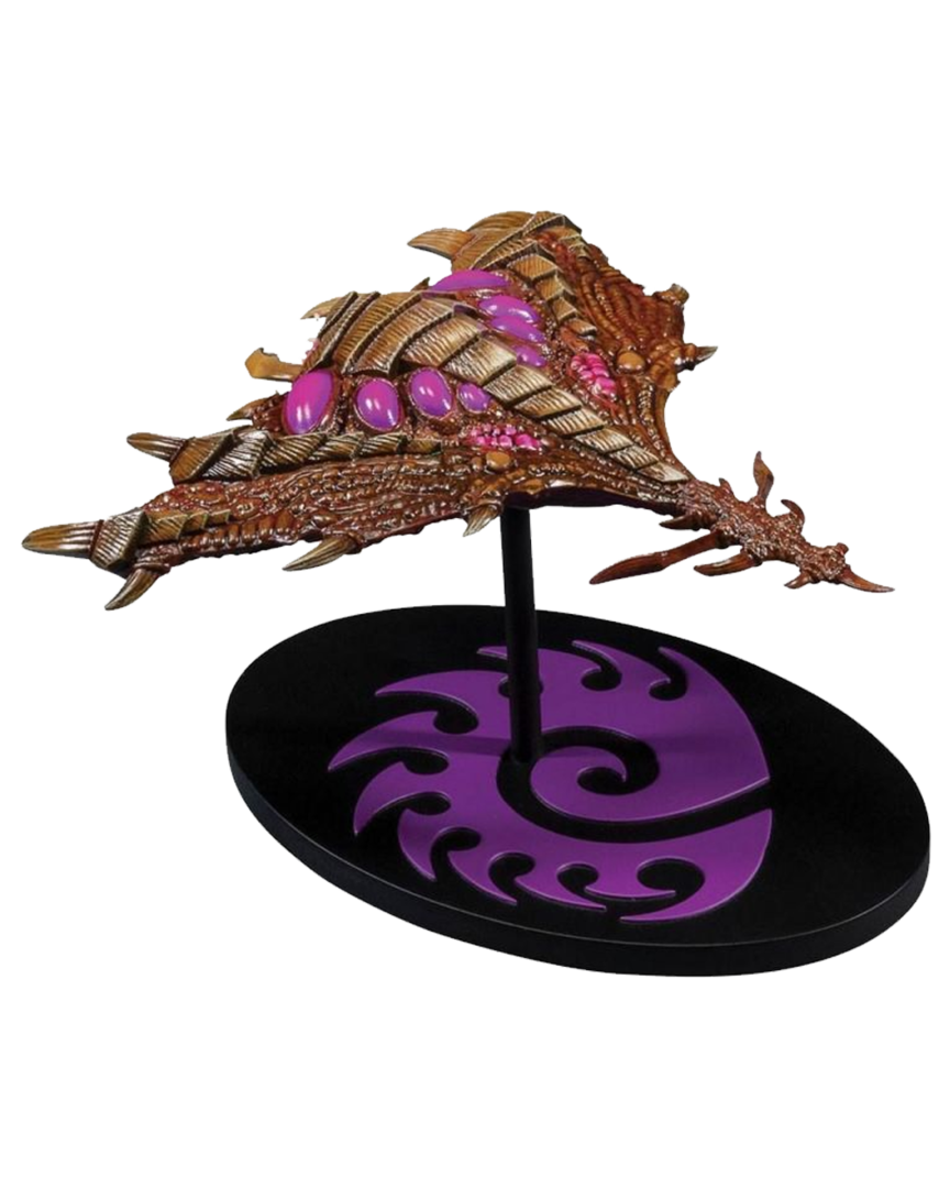 Nave lord zerg brood starcraft réplica 15 cm