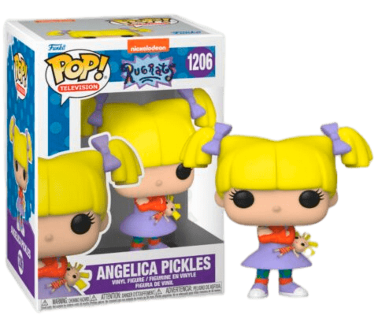 Figura pop! television  rugrats: angelica pickles (1206)
