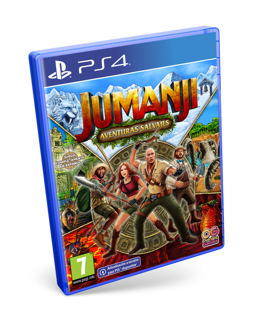 Jumanji: aventuras salvajes
