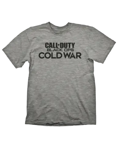 Camiseta gris Logo Call of Duty: Cold War Talla XXL