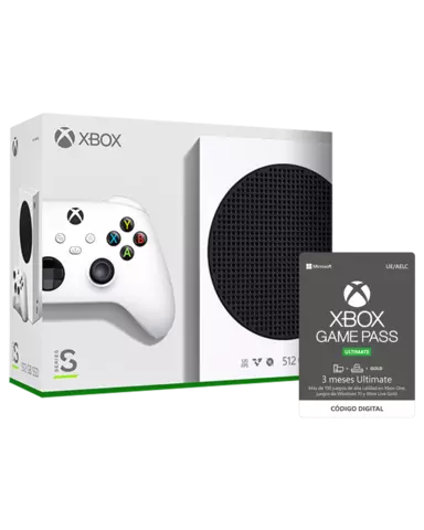 Comprar Xbox Series S + 3 Meses Xbox Game Pass Ultimate Xbox Series