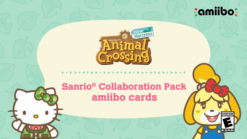 Comprar Pack 6 Tarjetas amiibo Animal Crossing/Hello Kitty Figuras amiibo vídeo 1