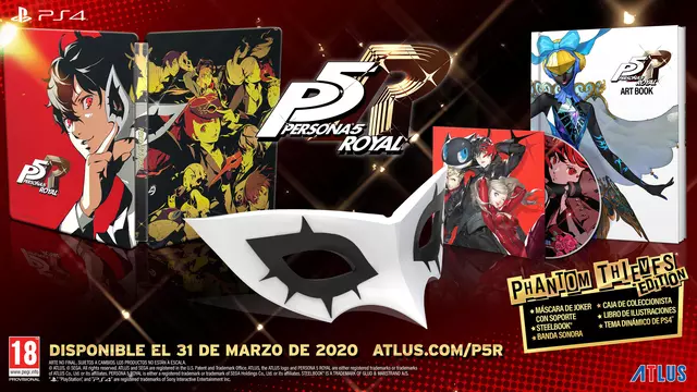 Comprar Persona 5: The Royal Edición Phantom Thieves PS4 Limitada