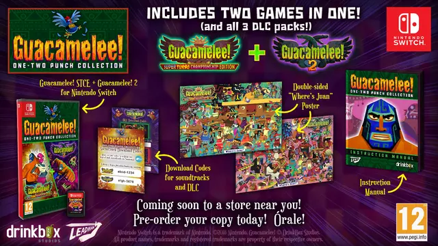 Comprar Guacamelee! Colección One-Two Punch Switch Complete Edition