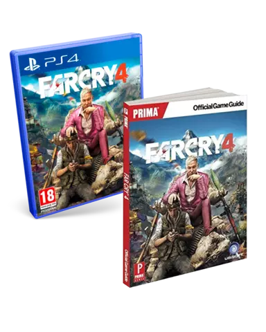 Comprar Far Cry 4 + Guía  PS4 Pack merchandising