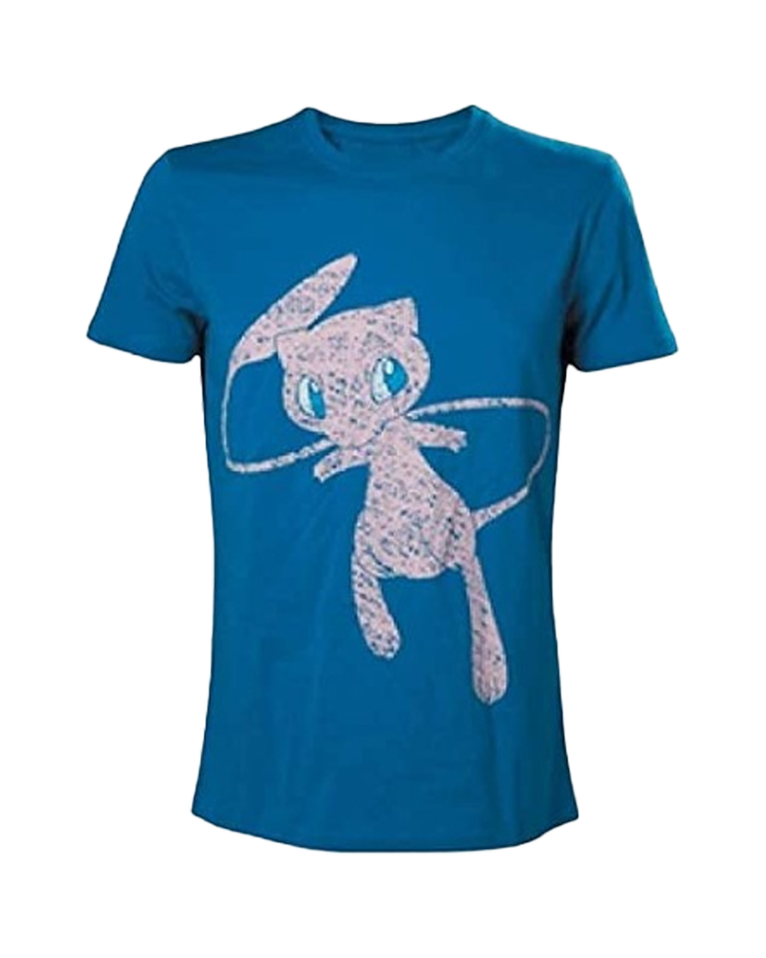 Camiseta Azul Mythical Mew Pokémon Talla S