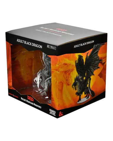 Comprar Figura Nolzur's Marvelous Black Dragon Adulto Dungeons & Dragons 30cm (Figura sin pintar) Figuras de Videojuegos