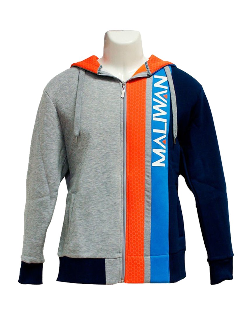 Sudadera con cremallera maliwan borderlands talla l