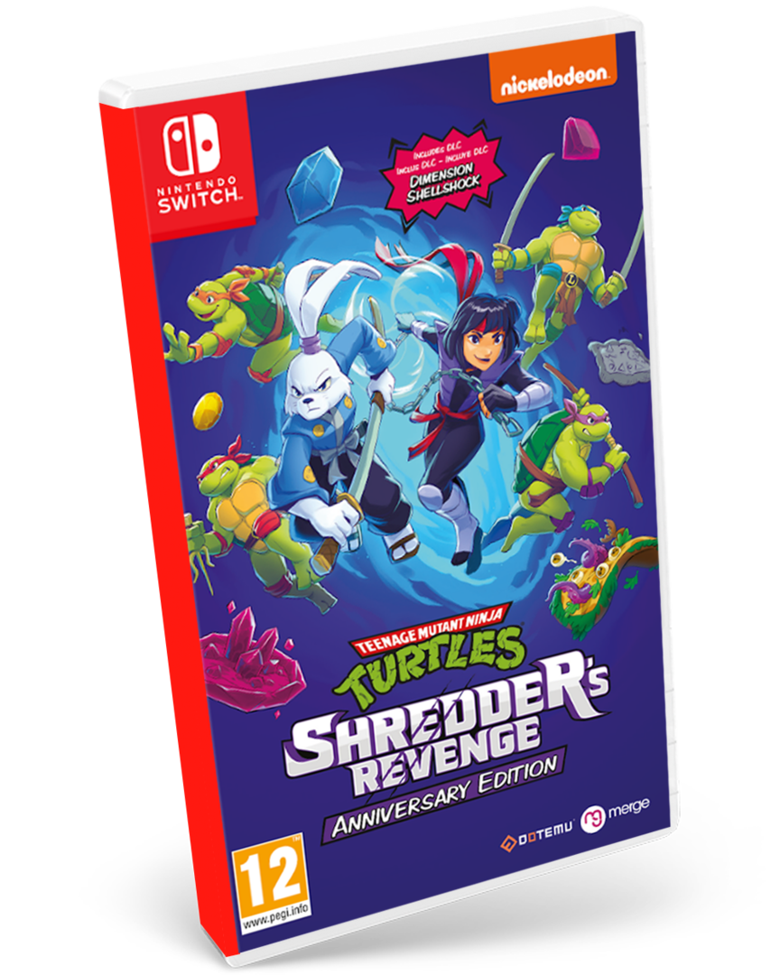 Teenage mutant ninja turtles: shredder’s revenge edición aniversario