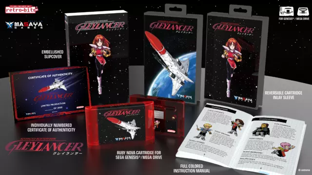 Comprar Gley Lancer Edición Coleccionista para Genesis/Mega Drive SEGA Genesis Limitada