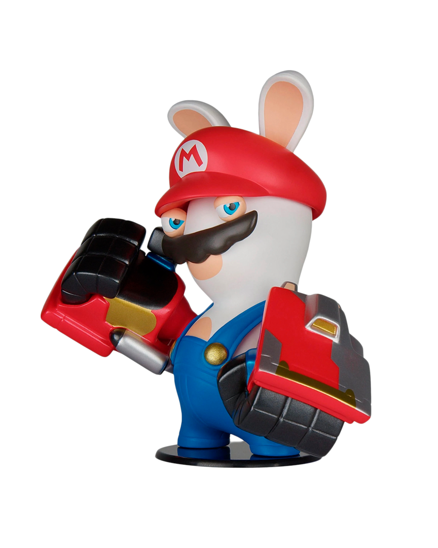Figura mario + rabbids: chispas de esperanza rabbid mario 10 cm