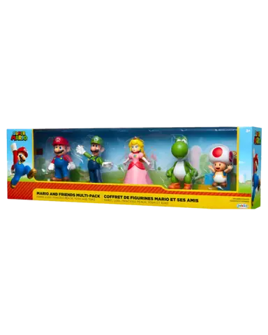 Comprar Figura Super Mario Mario & Friends pack 6 cm - Figura