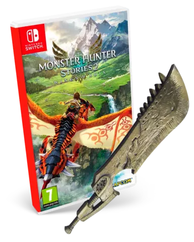 Comprar Monster Hunter Stories 2: Wings Of Ruin + Espada Abre Botellas Imán Monster Hunter Switch Pack merchandising