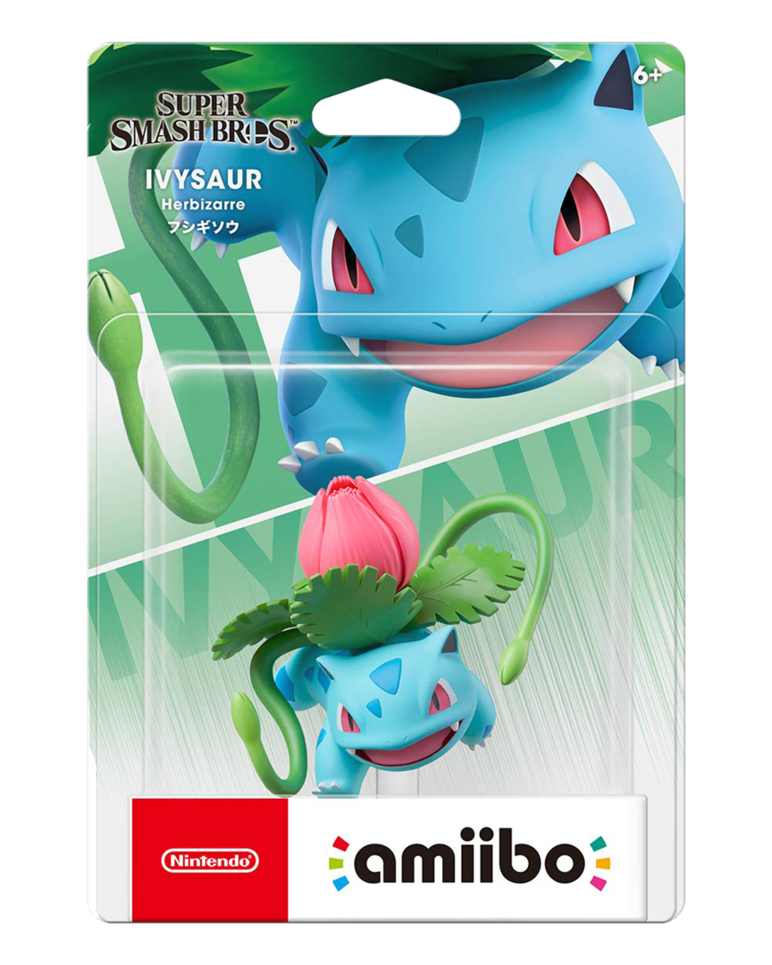 Figura Amiibo Ivysaur (Serie SSB)