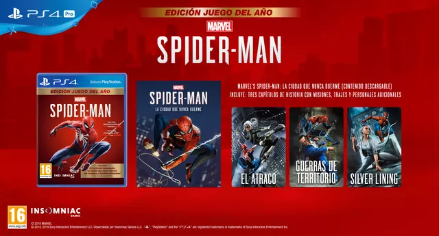 Comprar Marvel's Spider-Man Game of the Year PS4 Game of the Year