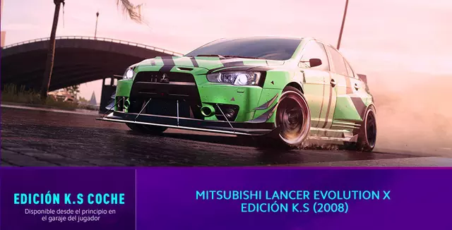 DLC Mitsubishi Lancer Evolution X K.S Edition - PC
