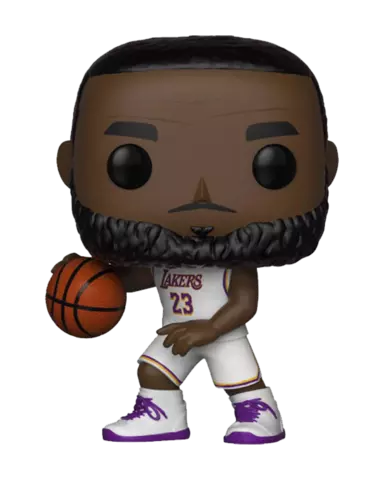 Comprar Figura POP! LeBron James con Uniforme Blanco NBA 9 cm - Figura