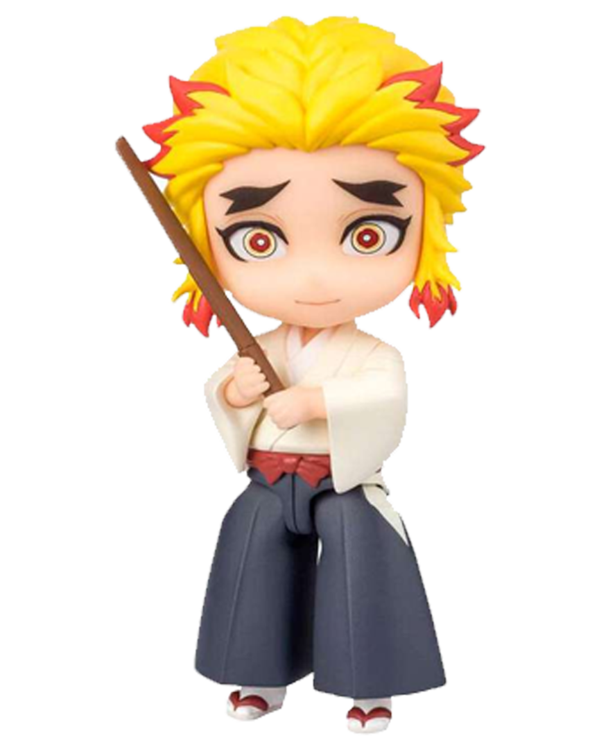 Figura senjuro rengoku demon slayer kimetsu no yaiba 9 cm