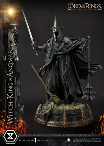 Comprar Figura Rey Brujo de Angmar El Señor de los Anillos: El Retorno del Rey Versión Premium 70 cm Figuras