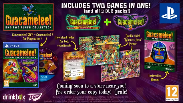 Comprar Guacamelee! Colección One-Two Punch PS4 Complete Edition