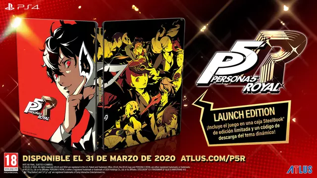 Comprar Persona 5: The Royal Edición de Lanzamiento PS4 Day One