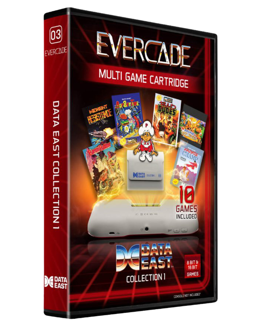 Cartucho evercade data east collection 1