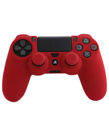 Comprar Funda + Grips Dualshock 4 Rojo FR-TEC PS4