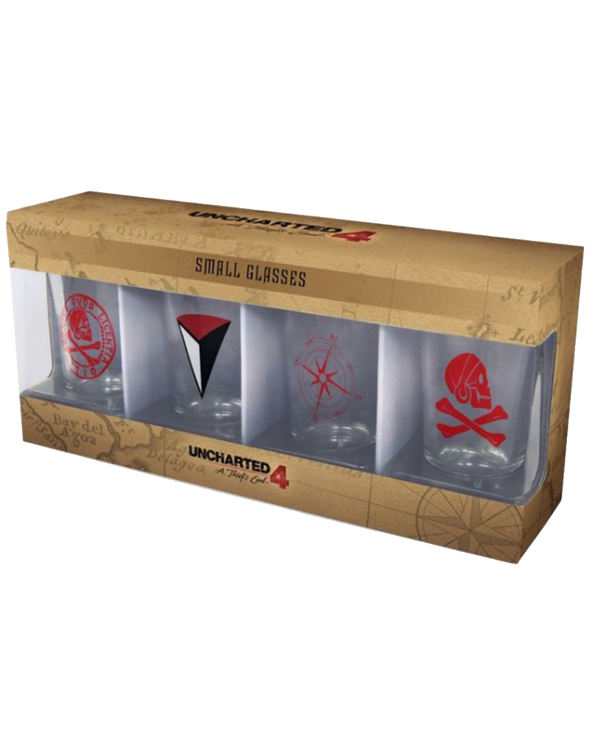 Set de vasos chupito uncharted 4