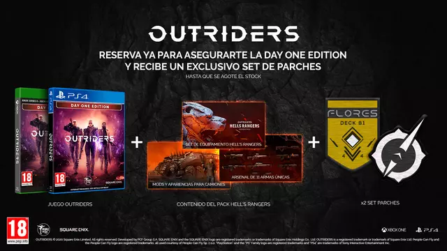 Comprar Outriders Edición Day One PS4 Day One
