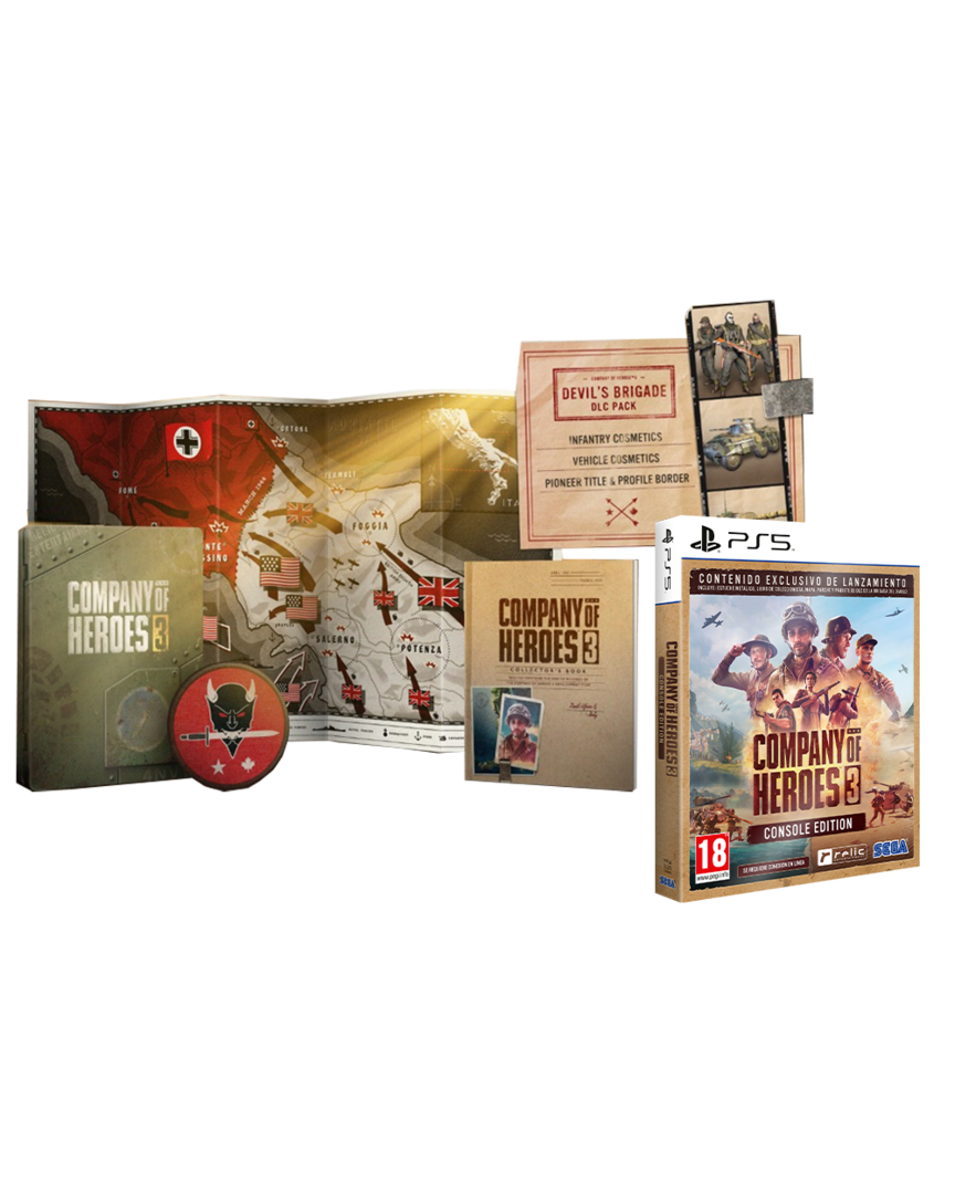 Company of heroes 3 edición limitada metal case