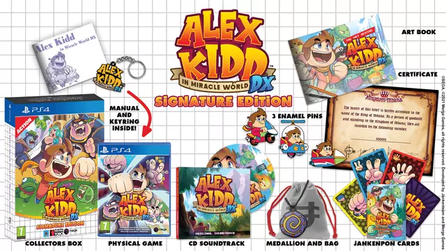 Comprar Alex Kidd in Miracle World Dx Edición Signature PS4 Limitada